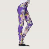 Paarse Leggings voor bloemen (Rechts)