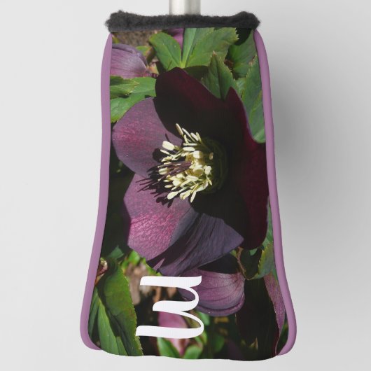 Paarse Lenten Roos Sneller Golfheadcover (Draai 90)