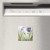 Paarse lentetelers magneet (Insitu (Vaatwasser))