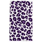 Paarse leopard klein cadeauzakje (Voorkant)