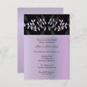 Paarse LEVERING VAN DE LEG-GRENS Kaart (Voorkant / Achterkant)