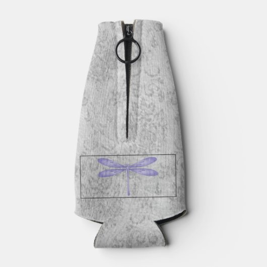 Paarse libel Damask Flesjeskoeler (Achterkant)