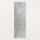 Paarse libel Damask Yogamat (Achterkant)