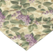 Paarse Lila Bloemen Bloemen Tafelkleed Home Decor (Gekanteld)