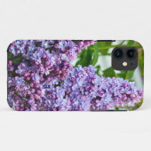 Paarse lila bloemen Case-Mate iPhone case (Achterkant (horizontaal))