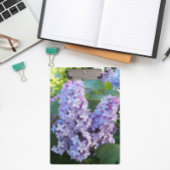 Paarse Lila bloemen Klembord