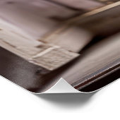 Paarse Lila boeket Perfect Poster (Hoek)