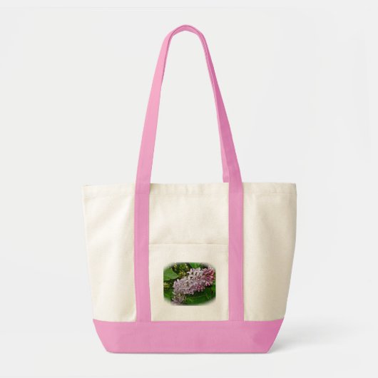 Paarse Lila Canvas tas (Voorkant)