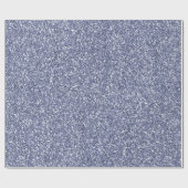 Paarse Lila Glitter girly Cadeaupapier (Vlak)