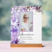 Paarse Lila Waterverf van de ventilator Acryl Bord (Neutraal)