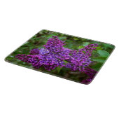 Paarse Lilacs op een lentedag Snijplank (Hoek)