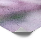  Paarse Lilacs Poster (Hoek)