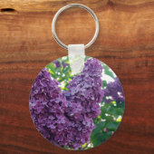 Paarse Lilacs Sleutelhanger (Voorkant)