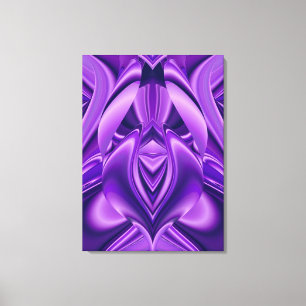 Paarse Lily Dream Canvas Afdruk