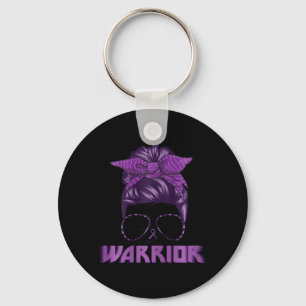 Paarse lint Heimer Heimerheimers Warrior Heimerh Sleutelhanger