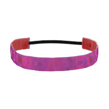 Paarse Lotus Kaleidoscope No-Slip Headband