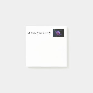 Paarse Lotus Waterlelie Post-it® Notes