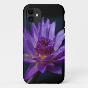 Paarse Lotus Waterlily iPhone 11 Hoesje