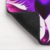 Paarse Love_ Mousepad Muismat (Hoek)