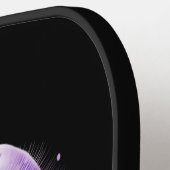 Paarse Luminescent Jellyfish Pickleball Paddle (Links Detail)