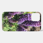 Paarse Lupinevloer Case-Mate iPhone Case (Achterkant (horizontaal))