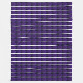 Paarse maan fleece deken (Voorkant)