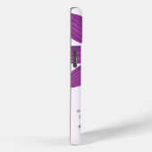 Paarse madeliefjes | Aangepaste bloem Case-Mate iPhone Case (Achterkant / Rechts)