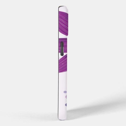 Paarse madeliefjes | Aangepaste bloem Case-Mate iPhone Case (Achterkant / Rechts)