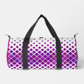 Paarse magenta diamanten design plunjezak (Voorkant)