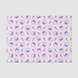 Paarse Magische Kristallen Bal Halloween Tissuepapier