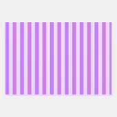 Paarse Majesteit: Gestreept geschenk Inpakpapier Vel (Voorkant 3)