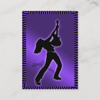 "Paarse Majestic"-kaart Visitekaartje