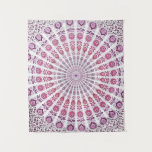 Paarse Mandala Bohemian Tapestry Wand Hanging Wandkleed