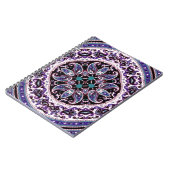 Paarse Mandala Notitieboek (Linkerzijde)