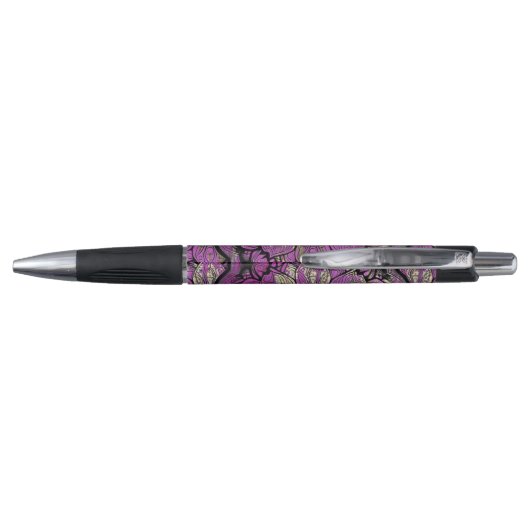 Paarse Mandala Pen (Achterkant)