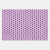 Paarse Marker Iris Illustration Wrapping Sheets Inpakpapier Vel (Voorkant 2)