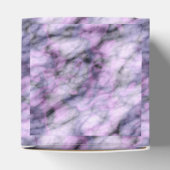 Paarse marmer bedankdoosjes (Bovenkant)