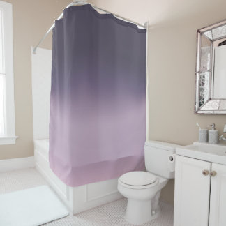 Paarse Mauve Ombre Elegant Gradient Douchegordijn