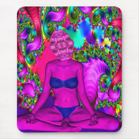 Paarse Meditatie Muismat (Voorkant)