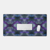 Paarse Medley Boho Chic Abstract Bureaumat (Keyboard & Muis)