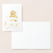 Paarse Meidenzonnebril Valentijnsdag Liefde Folie Kaarten (Display)