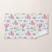 Paarse mermaïden Bad Handdoek (Handdoek)