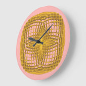 Paarse metric grote klok (Hoek)