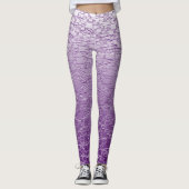 Paarse mini-Tegel met Fade Mini Leggings (Voorkant)