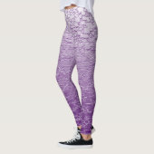 Paarse mini-Tegel met Fade Mini Leggings (Links)