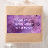 Paarse Mist Custom Address Mailing Labels 4 (Insitu)
