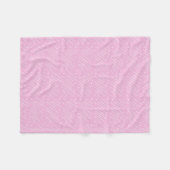 Paarse Mod Fleece Blanket Deken (Voorkant (Horizontaal))