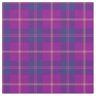Paarse Mode Tartan Schotse Ruit Patroon Stof