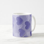 Paarse mok van het hart (Voorkant rechts)