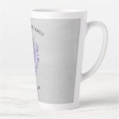 Paarse Mok van Shell-latte (Rechts)